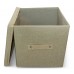 Sirocco Cafe Cream Weave Storage Box with Lid